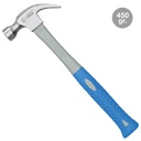 Martillo de encofrador con mango de fibra de vidrio 450gr