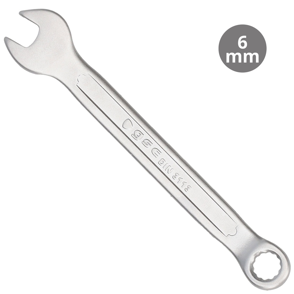Llave combinada CR-V 6mm