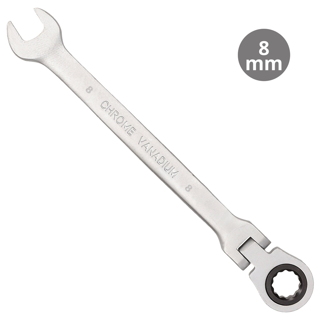 Llave combinada con carraca CR-V 8mm