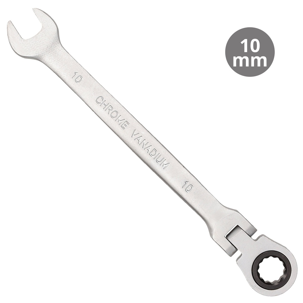 Llave combinada con carraca CR-V 10mm