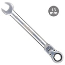 Llave combinada con crique articulado CR-V 13mm