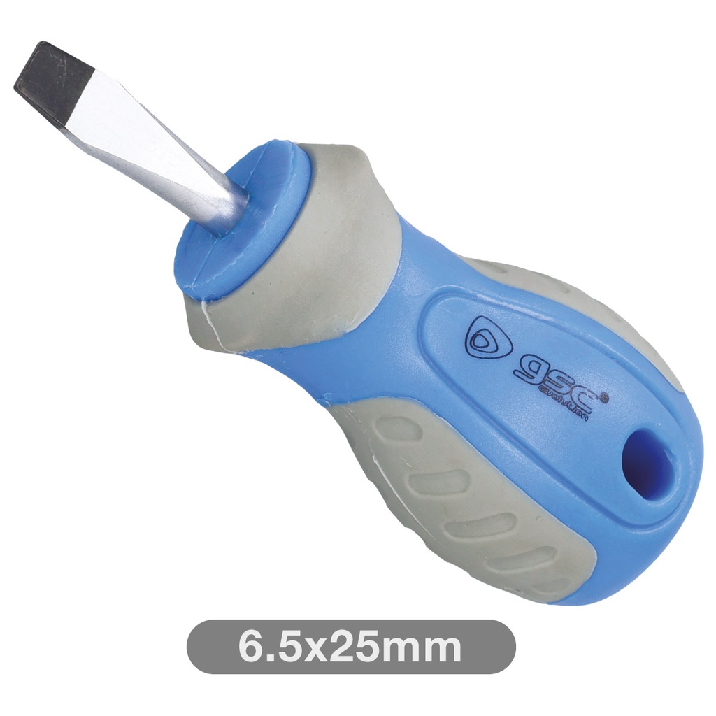Destornillador plano corto 6,5x25mm