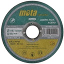 Pack 10 discos de corte de acero inoxidable 115x1x22.23mm