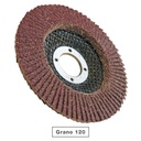 Pack 5 discos de lixa 115 mm grão 120