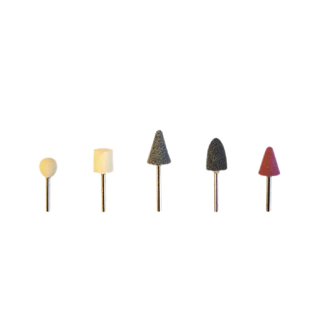 Set 5 muelas para taladro 1/4"