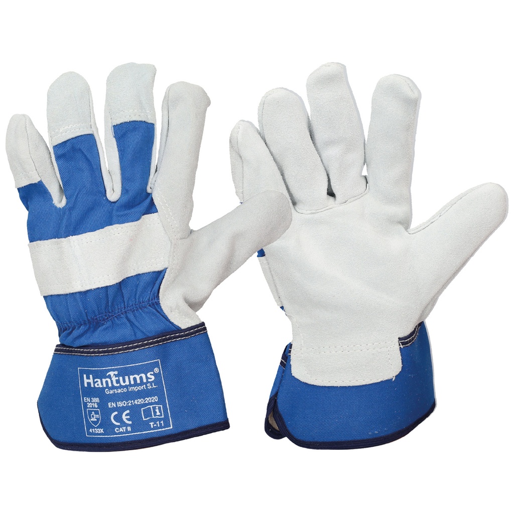 Guante trabajo piel de serraje - Talla 11