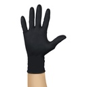 Caja 50 guantes desechables de nitrilo diamantado/grip Negro - Talla XL