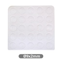 Pack 25 gotas protectoras adhesivas 2mm Ø9mm