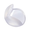 Set 4 protege-esquinas silicona transparente