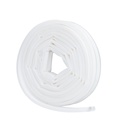 Burlete de silicona adhesivo 9mm 6M Blanco